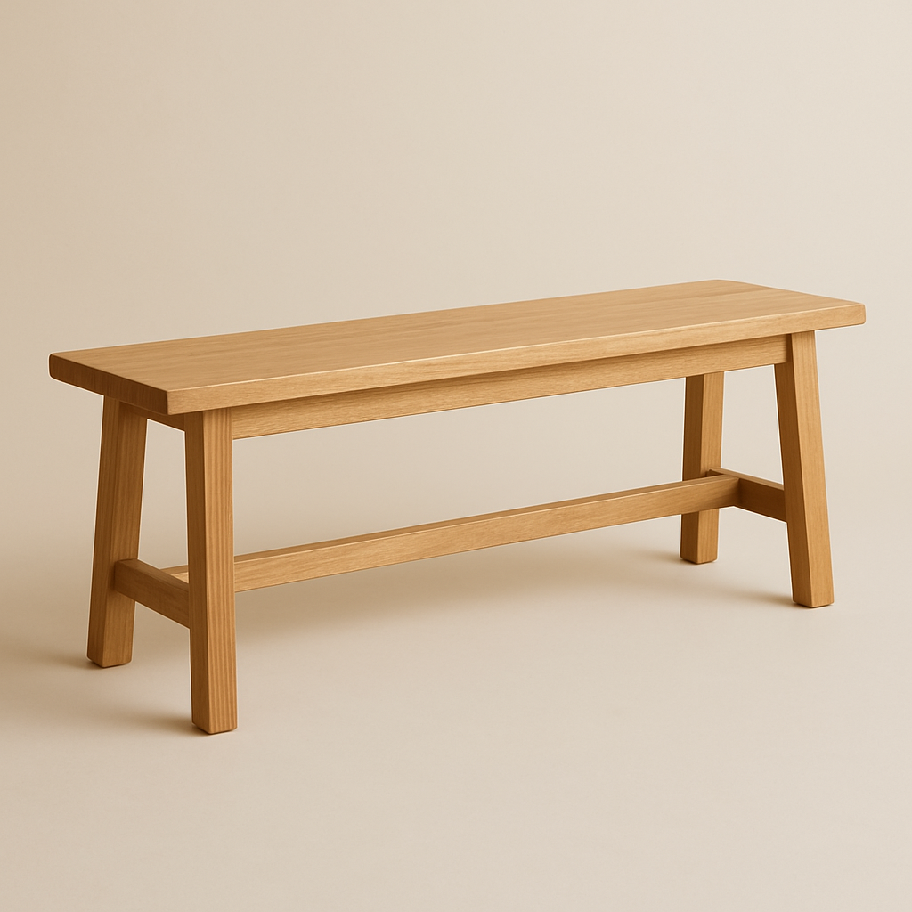 White Oak Dining Bench